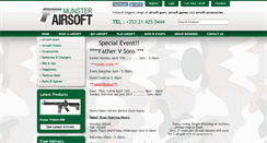 Desktop Screenshot of munsterairsoft.com